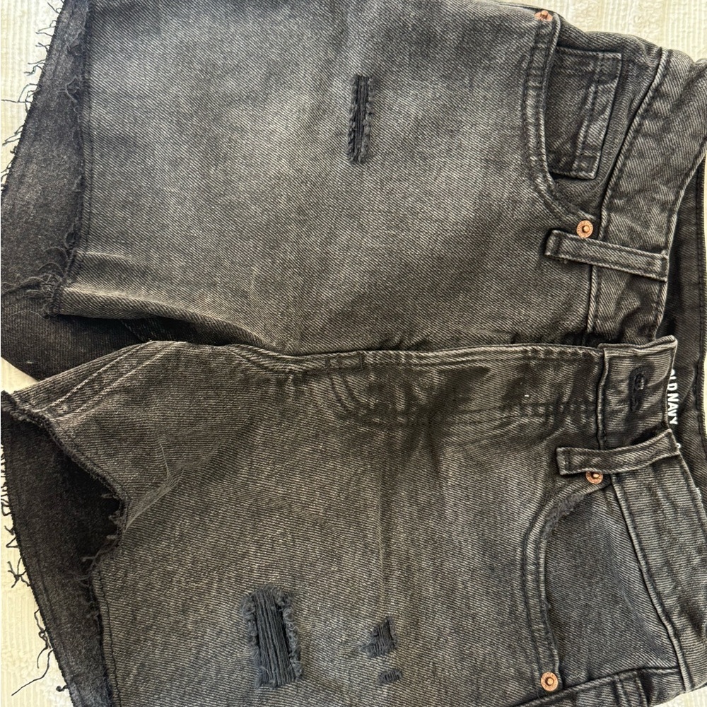 Old Navy Black High-Rise Denim